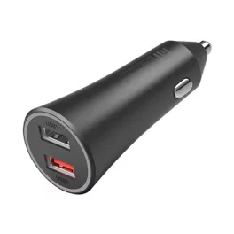   Autós adapter - 37W - 2x USB-A - fekete - Xiaomi Mi Dual GDS4147GL