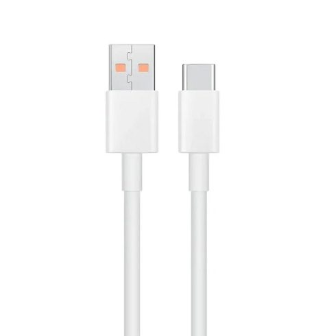 Adatkábel, XIAOMI 6A USB-A - Type-C 1méter Blister (fehér)
