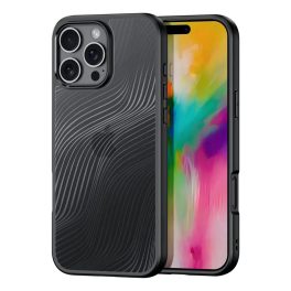   iPhone16 Pro Max - Hátlap tok - fekete - Dux Ducis Aimo Series
