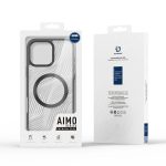 iPhone16 Pro - Hátlap tok MagSafe - fekete - Dux Ducis Aimo Series