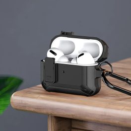   DUX DUCIS PECO - protective tok - AirPods Pro 2 black (fekete)