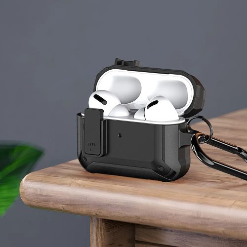 DUX DUCIS PECO - protective tok - AirPods Pro 2 black (fekete)