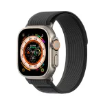 Okosóra szíj - fekete - Apple Watch 42 / 44 / 45 Strap YJ nylon gray 49mm