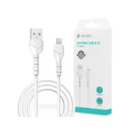 Adatkábel - 1M - USB-A - Lightning - Devia Kintone V2 2,1A
