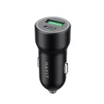 Autós adapter - 20W - USB-A, USB-C - fekete - Havit