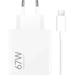   Hálózati töltő - 67W - USB-A + Type-c - fehér - Xiaomi MDY-12-EH