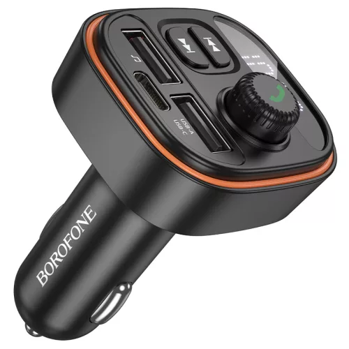 FM Transmitter - 2xUSB-A 1xUSB-C - Borofone C59