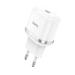 Hálózati adapter - 20W - USB-C - fehér - Hoco N24