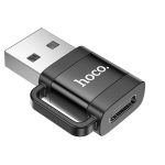 OTG - USB-A - USB-C Hoco 3A UA31D - fekete