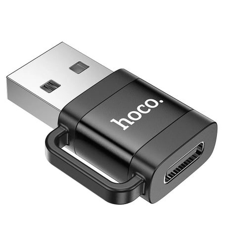 OTG - USB-A - USB-C Hoco 3A UA31D - fekete