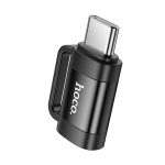 OTG USB C - Lightning Hoco 3A UA31E - fekete