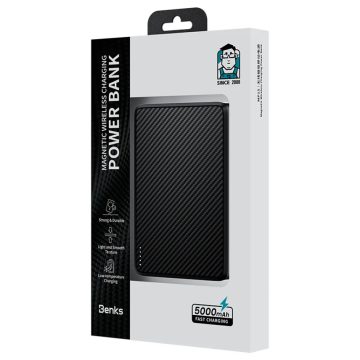 Benks MP15 - Powerbank magsafe 5000mAh (carbon)