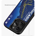 iPhone16  - Hátlap tok MagSafe - fekete -Benks Dynamic City Tokyo