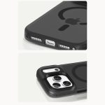 iPhone 17 Pro Max - Hátlap tok MagSafe - fekete - Benks Lucid Armor Mag