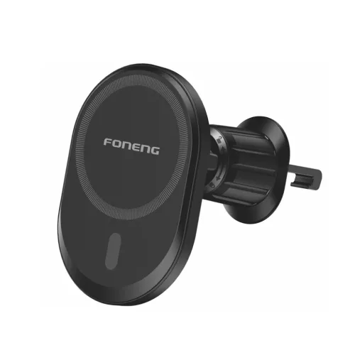 Autós tartó MagSafe - szellőzőbe - fekete - Foneng CP105