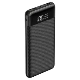 Powerbank - 10000 mAh - fekete - Veger -20W