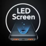 Powerbank - 10000 mAh - fekete - Veger -20W