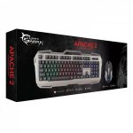 Billentyűzet - White Shark Apache 2 2in1 Gaming Combo - Szürke - Új