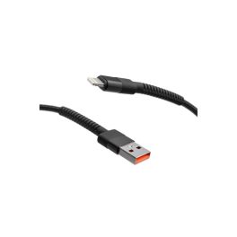 Adatkábel - 2M - USB-A - Lightning - fekete - Sturdo