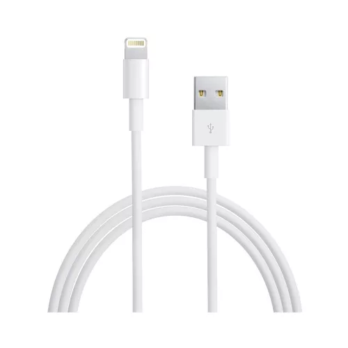 Adatkábel - 1M - USB-A - Lightning - fehér - Apple MD818ZM/A Gyári (Bulk)