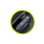 Adatkábel - 1M - USB-C - USB-C - szőtt - fekete - MobileOrigin