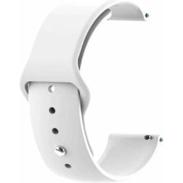 20mm - Szíj  Szilikon Tatctical  (fehér)