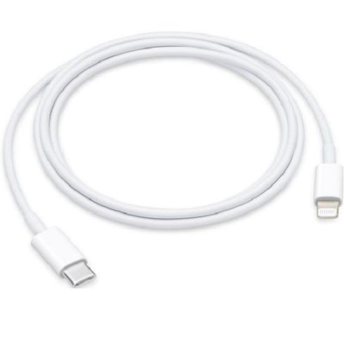 Adatkábel, MX0K2ZM/A iPhone USB-C/Lightning 1m (fehér) (Bulk)