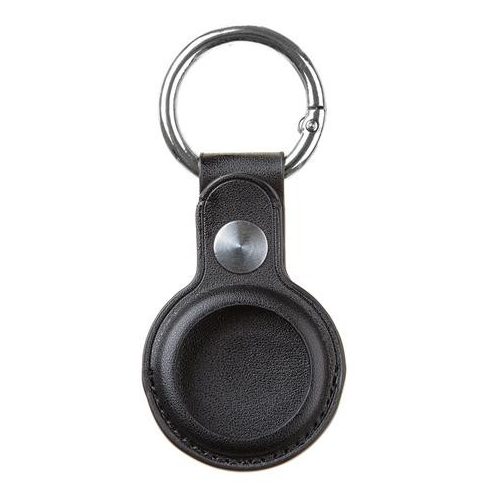 Airtag tok - fekete - bőr - Tactical Beam