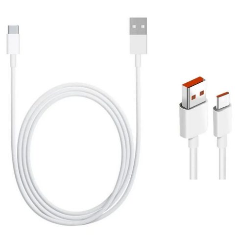 Adatkábel, Xiaomi USB-C 6A (fehér)