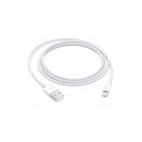Adatkábel, MXLY2ZM/A iPhone USB-A/Lightning 1m (fehér) (Bulk)