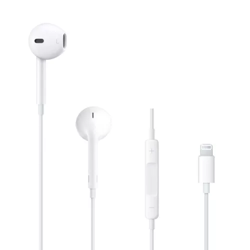 MWTY3ZM/A iPhone EarPods Lightning Audio Stereo HF White (zacskós)