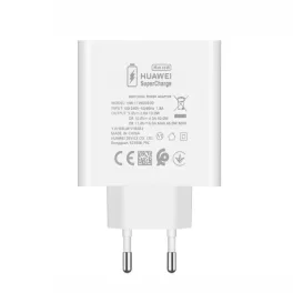   Hálózati adapter - 66W - USB-A - fehér - Huawei Super Charge