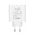 Hálózati adapter - 66W - USB-A - fehér - Huawei Super Charge