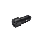 Autós adapter - 15W - 2x USB-A 2A - fekete - Samsung EP-L1100NBEGWW