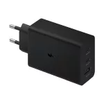 Samsung Trio Hálózati töltő EP-T6530NBE (2xUSB-C,1xUSB-A) 65W Black (fekete)