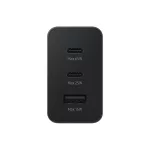 Samsung Trio Hálózati töltő EP-T6530NBE (2xUSB-C,1xUSB-A) 65W Black (fekete)