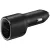 Autós adapter - 25W - USB-C, USB-A - fekete - Samsung EP-L4020NBEGEU
