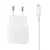 Hálózati töltő, Samsung EP-TA2510 +USB-C/USB-C (fehér)