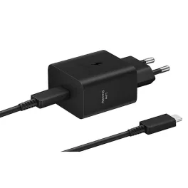   Hálózati töltő - 45W - USB-C + Type-c - fekete - Samsung EP-T4511XBEGEU Bli