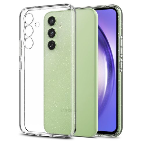 SPIGEN LIQUID CRYSTAL tok - SAMSUNG A54 5G csillámos (átlátszó)