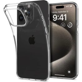   Tok szilikon, Apple iPhone 15 Pro Max Spigen LC (átlátszó)