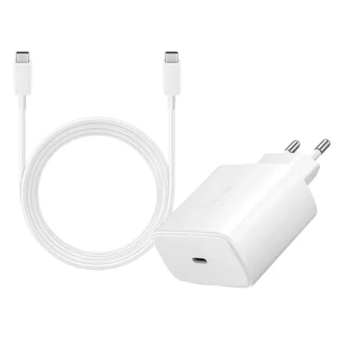 Samsung Hálózati Töltő - EP-T4511XBEGEU 45W + Kábelel (fehér) Blister