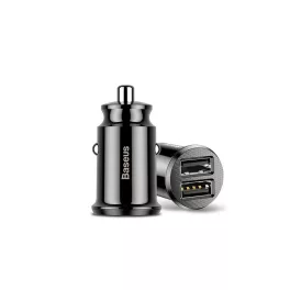 Baseus autós töltő Grain 2x USB 3,1A black (fekete)