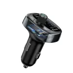 FM Transmitter - 2x USB-A - fekete - Baseus T Shaped S-09