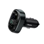 FM Transmitter - 2x USB-A - fekete - Baseus T Shaped S-09