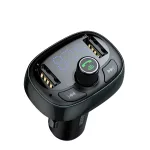 FM Transmitter - 2x USB-A - fekete - Baseus T Shaped S-09