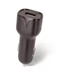 Autós adapter - 1x USB-A - fekete - 2.4A - Setty 