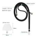 Nyakba akasztó - Univerzális telefonhoz - piros