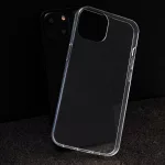 Szilikon tok 1 mm  - iPhone 13 - (átlátszó)