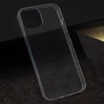Szilikon tok 1 mm  - iPhone 13 - (átlátszó)